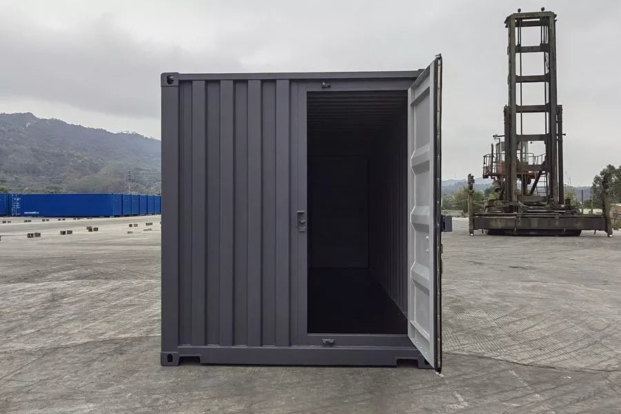 Contenedor Marítimo de Carga de 20 Pies con Tres Puertas Laterales