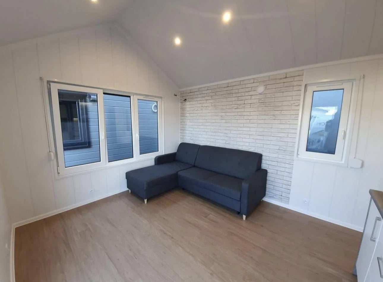 Casa móvil carlos 35 m2 (10 x 3,5 m)
