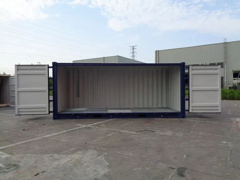 Contenedor Marítimo de Carga de 20 Pies con Apertura Lateral Completa