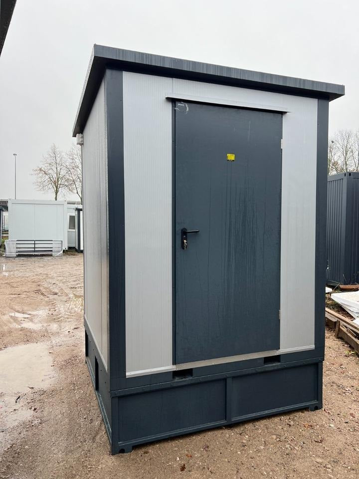 Contenedor Sanitario Modular Equipado con Ducha y WC