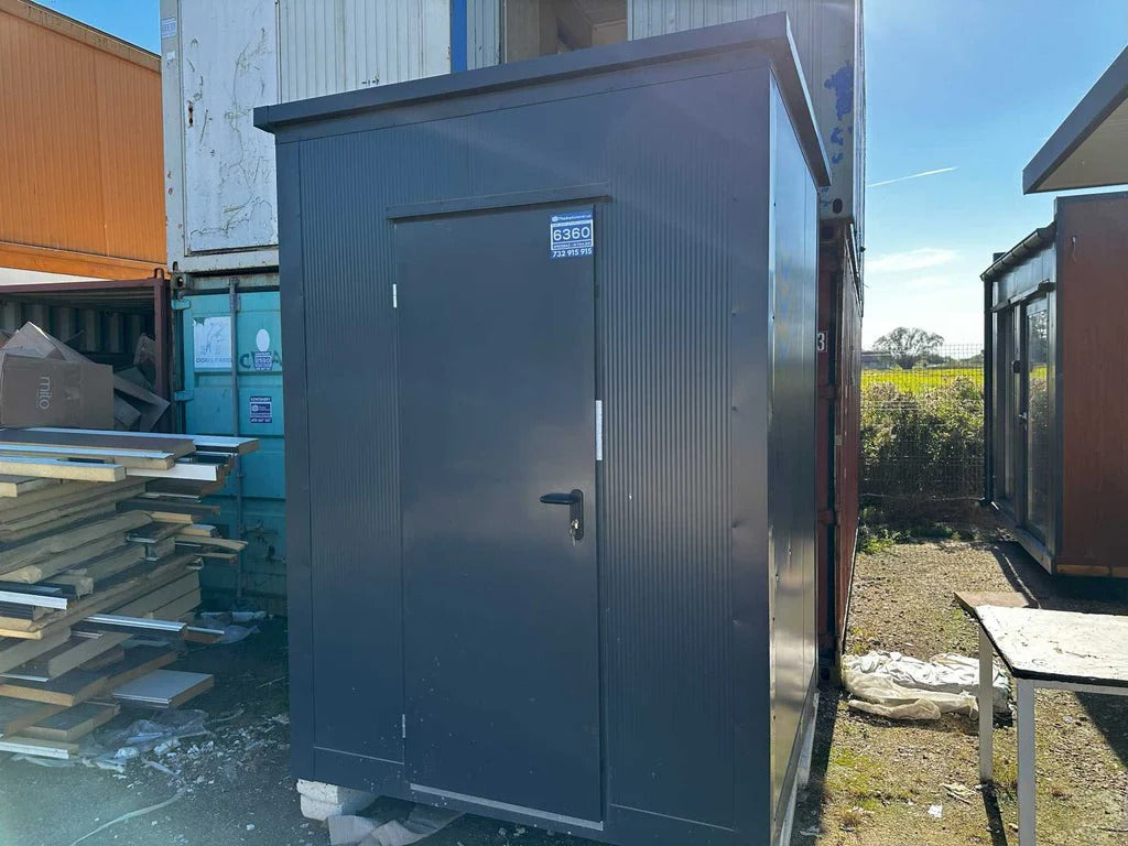 Contenedor Sanitario Modular con WC, Ducha y Urinario Integrado
