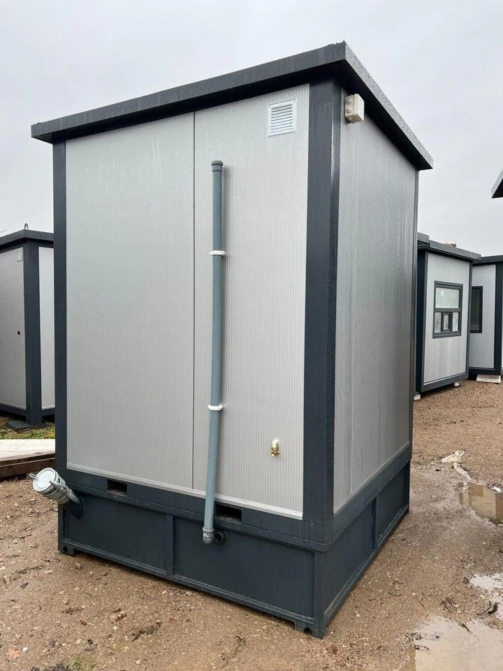 Contenedor Sanitario Modular Equipado con Ducha y WC