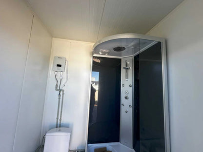 Contenedor Sanitario Modular con WC, Ducha y Urinario Integrado