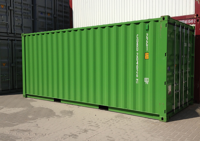 Contenedor de Carga Seca Estándar de 20 Pies (20' Dry Van)