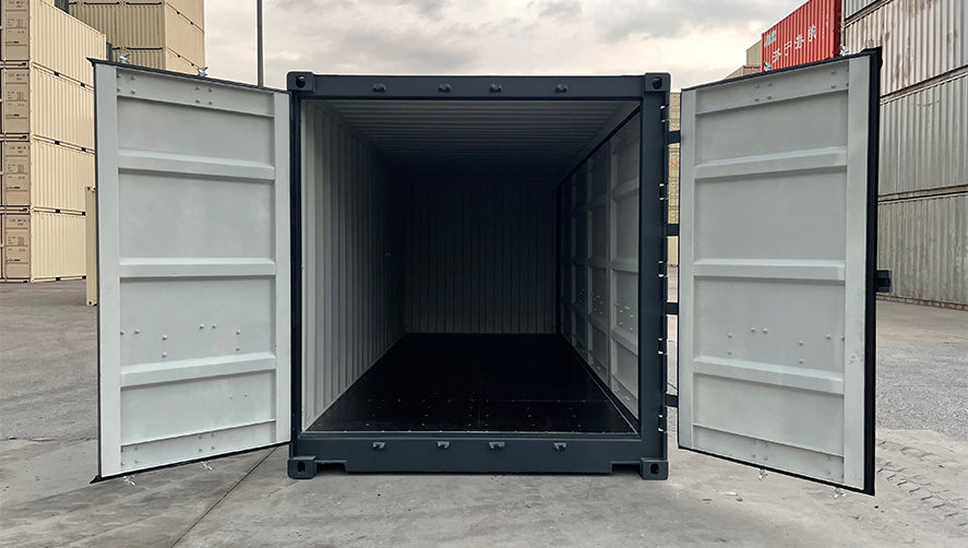Contenedor de Carga de 20 pies (High Cube) con Puertas Laterales de Apertura Completa