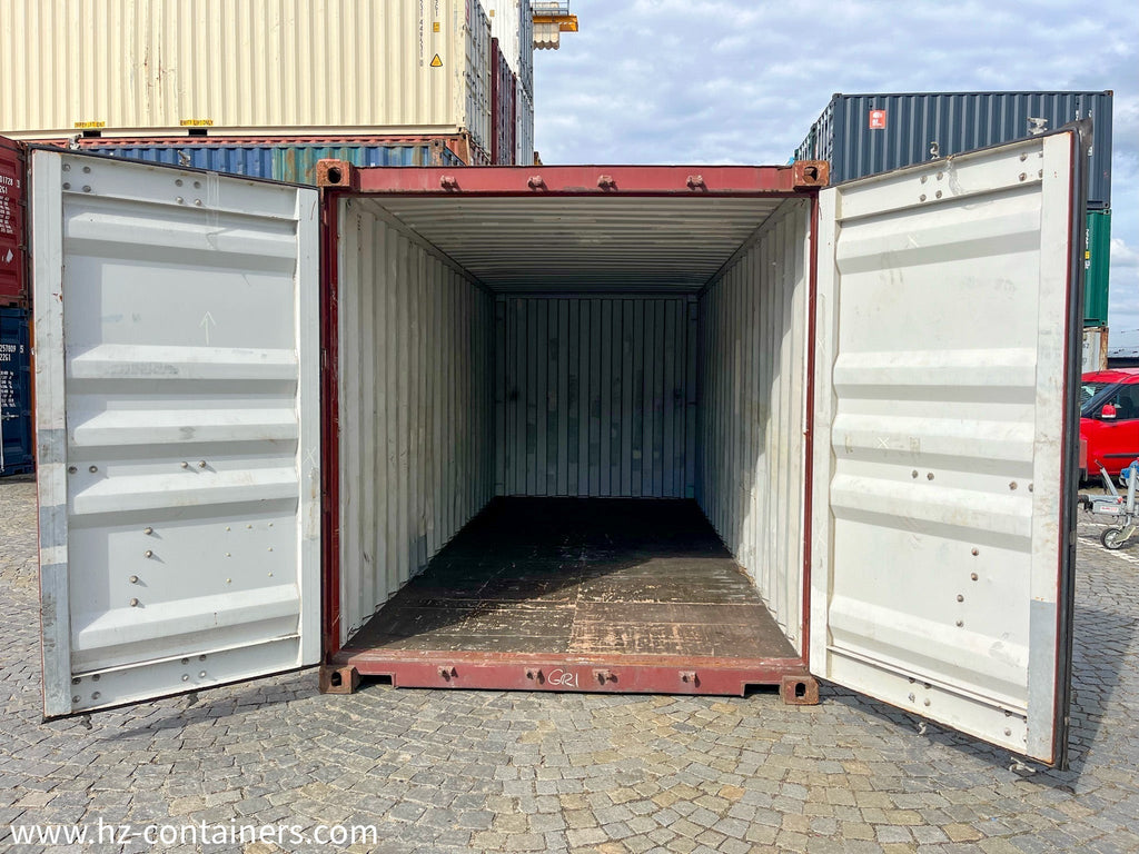 Contenedor Marítimo de Carga de 20 Pies High Cube (HC) - Estándar Industrial