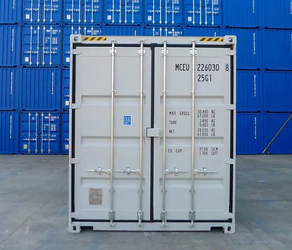 Contenedor de Carga de 20 Pies High Cube con Doble Puerta
