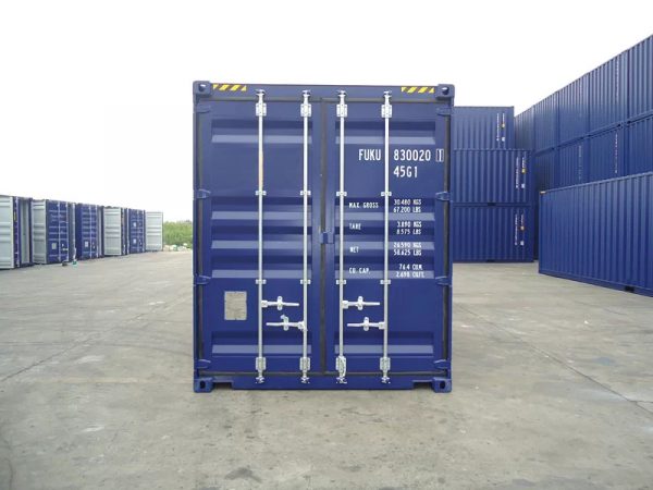 Contenedor Marítimo High Cube de 40 Pies - Estructura de Acero Reforzado para Almacenamiento y Transporte