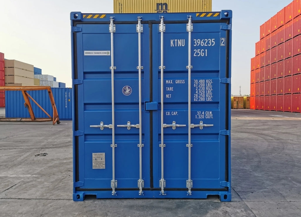 Contenedor Marítimo High Cube de 20 Pies - Estructura de Acero Reforzado para Almacenamiento y Transporte