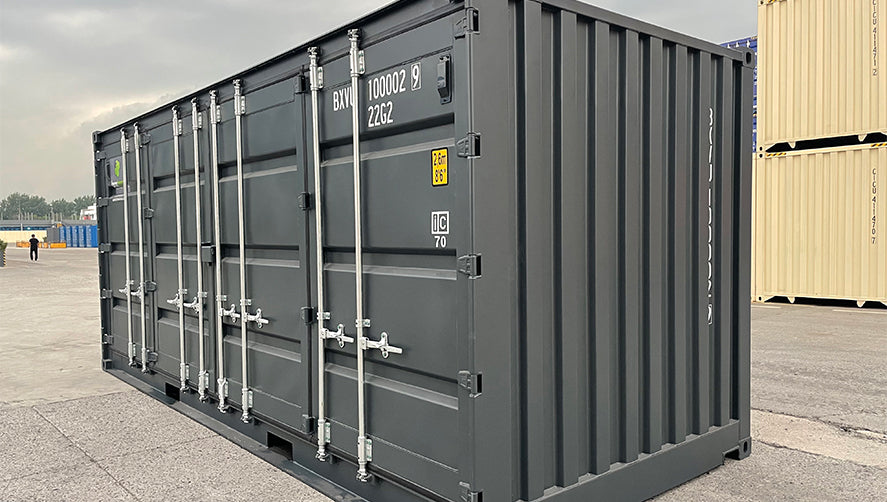 Contenedor de Carga de 20 pies (High Cube) con Puertas Laterales de Apertura Completa