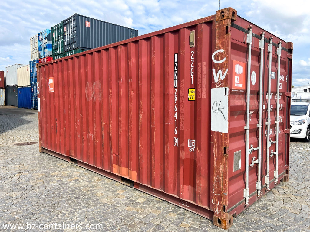 Contenedor Marítimo de Carga de 20 Pies High Cube (HC) - Estándar Industrial